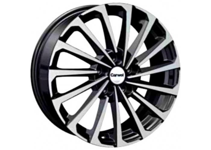 Carwel Кагра-ab 1721 (Haval F7x) 17x6.5" 5x114,3мм DIA 64.1мм ET 40мм ABT / Черный с полировкой от магазина Империя шин