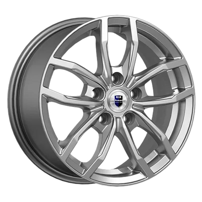 K&K KC1048-dpl Фрост 15x6.5" 5x114,3мм DIA 60.1мм ET 39мм дарк платинум / Тёмно-графитовый от магазина Империя шин