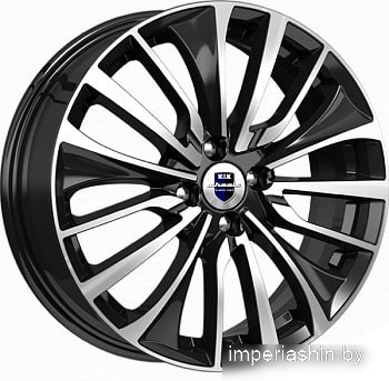 K&K Flanker 17x6.5" 4x100мм DIA 60.1мм ET 43мм Алмаз черный от магазина Империя шин