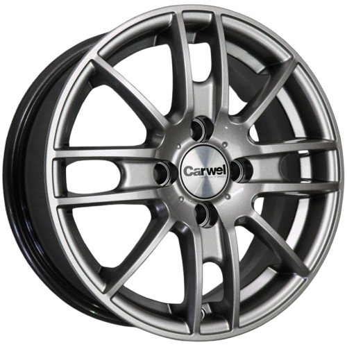 Carwel Лада 173 14x5.5" 4x98мм DIA 58.5мм ET 35мм SB / Насыщенный серебристый металлик