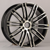 IWheel B396F 21x9.0" 5x112мм DIA 66.45мм ET 26мм Black Machined Face передняя (Зад к ним B396R)
