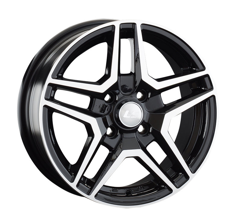 LS LS854 18x8" 5х114.3мм DIA 67.1мм ET 40мм BKF от магазина Империя шин