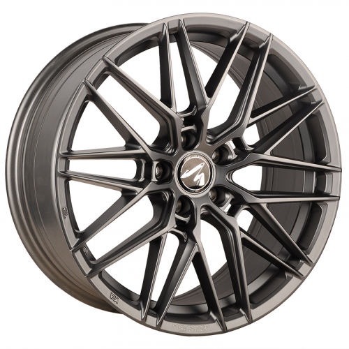 Makstton MST FASTER GT 715 18x8.0" 5x108мм DIA 63.35мм ET 38мм Matte Steel Gray with Milling от магазина Империя шин