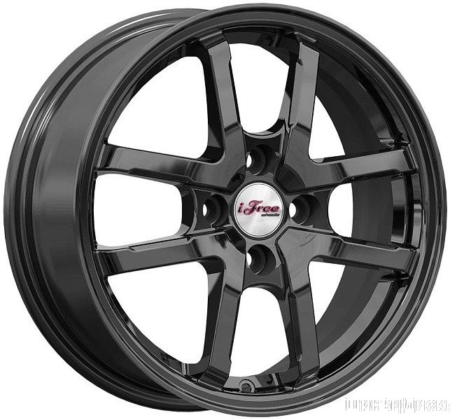 iFree Грид (КС1082) 15x6" 4x100мм DIA 54.1мм ET 45мм BK от магазина Империя шин