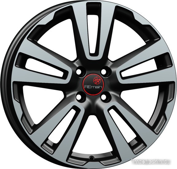 Vector R239 (17_Vesta SW Cross) 17x6.5" 4x100мм DIA 60.1мм ET 43мм Черный с алмазной проточкой от магазина Империя шин