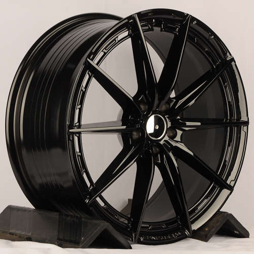 KoKo Kuture FF586 17x7.5" 5x112мм DIA 66.45мм ET 35мм Full Gloss Black от магазина Империя шин
