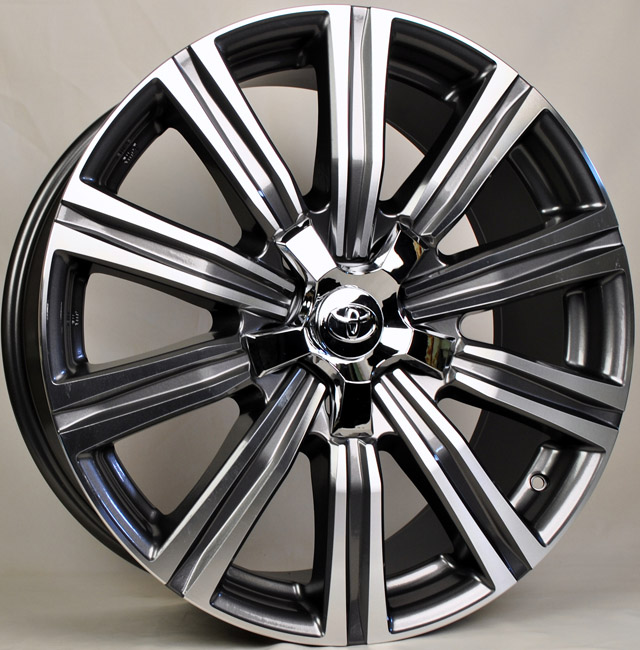 ABWheels ANZ-937 R21 8.5J 5x150 ET54 DIA110.1 (0013) GMF