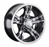 LS LS883 15x7" 5х139.7мм DIA 108.5мм ET -10мм BKF