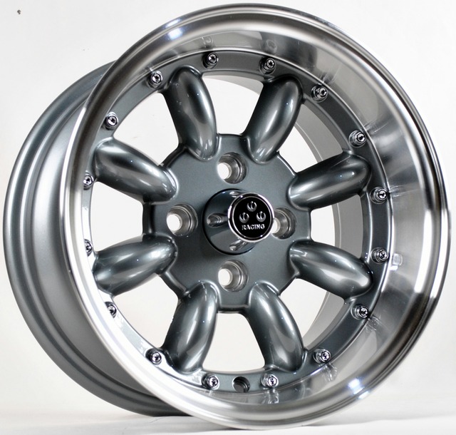 ABWheels BN-254 R13 7J 4x98 ET-7 DIA58.6 LighGrML