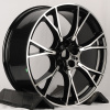 HMD 4088 20x9.5" 5x112мм DIA 66.6мм ET 40мм Black Machine Face передняя