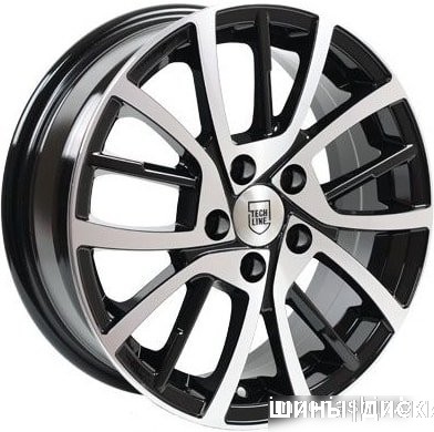 TechLine 548 15x6" 4x100мм DIA 67.1мм ET 45мм BD от магазина Империя шин