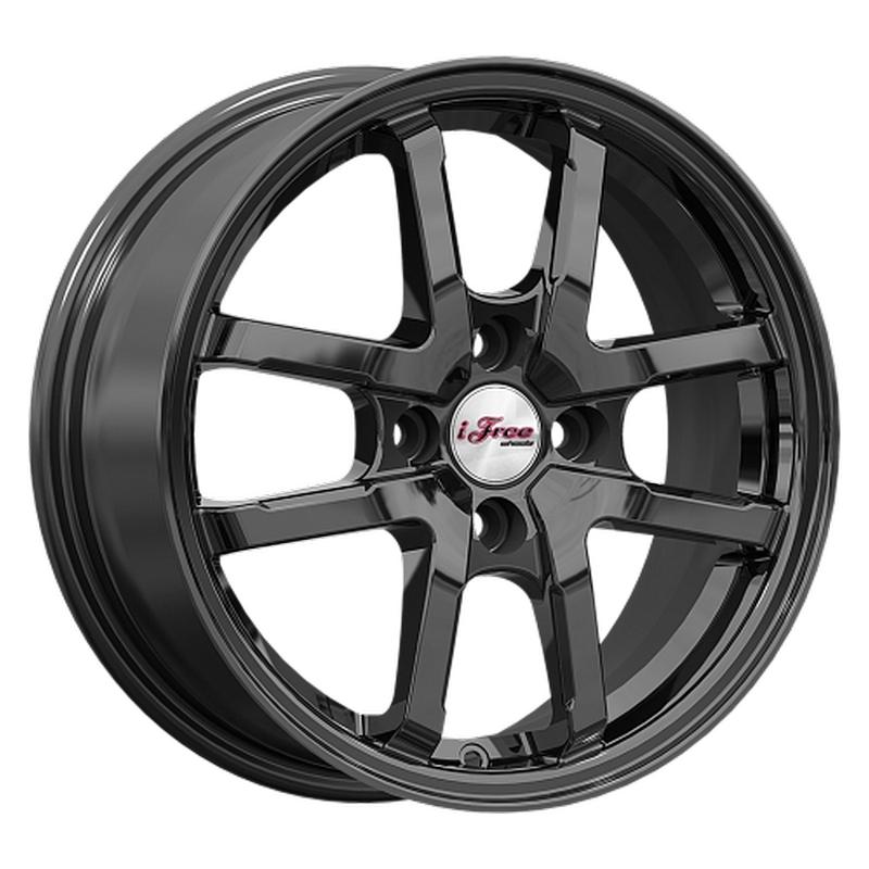 iFree KC1082-bk Грид 15x6" 4x100мм DIA 54.1мм ET 45мм BK / Чёрный глянцевый от магазина Империя шин