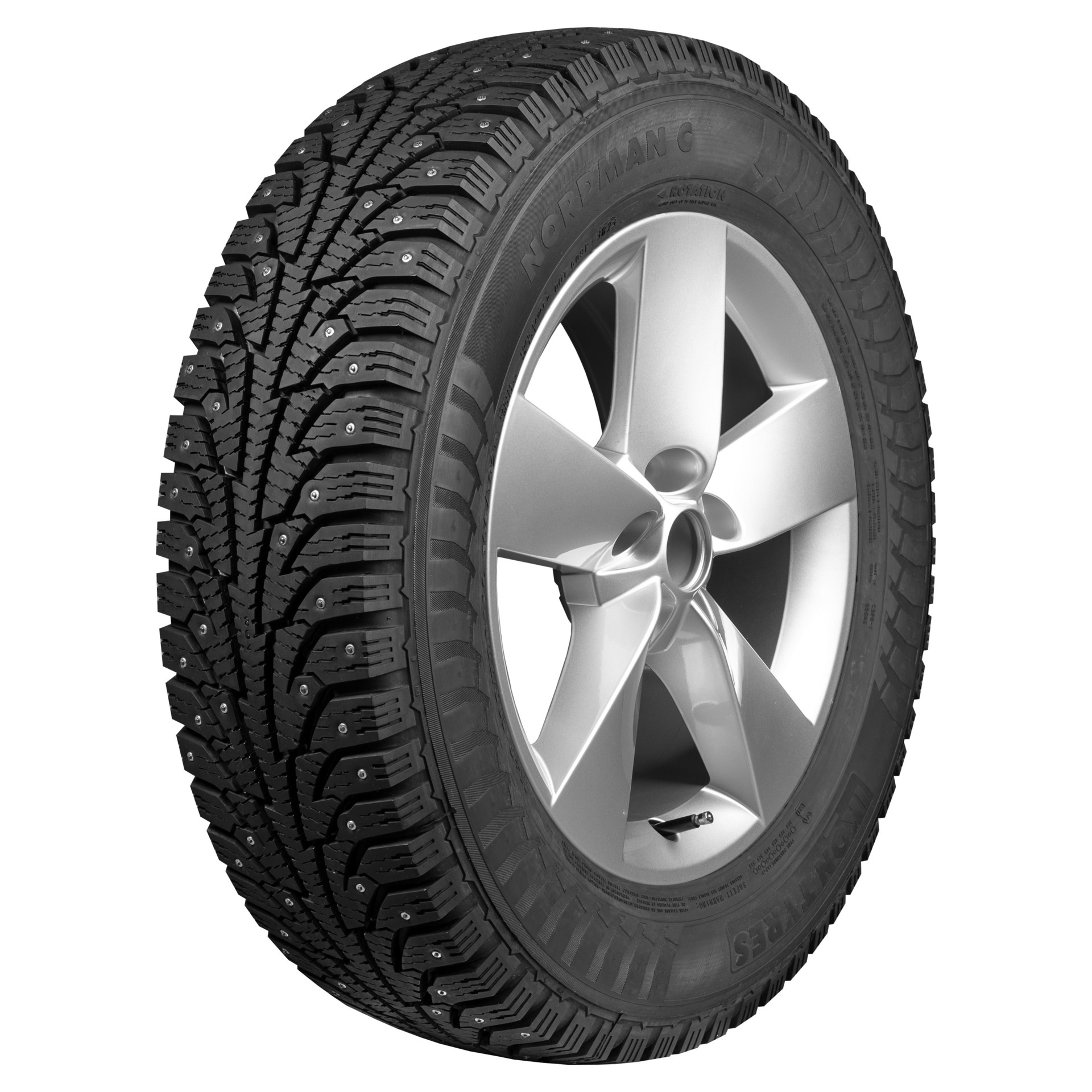 Шины Ikon Nordman C 195/70R15C 104/102R (шипы) — Зимняя сезон в Гомеле