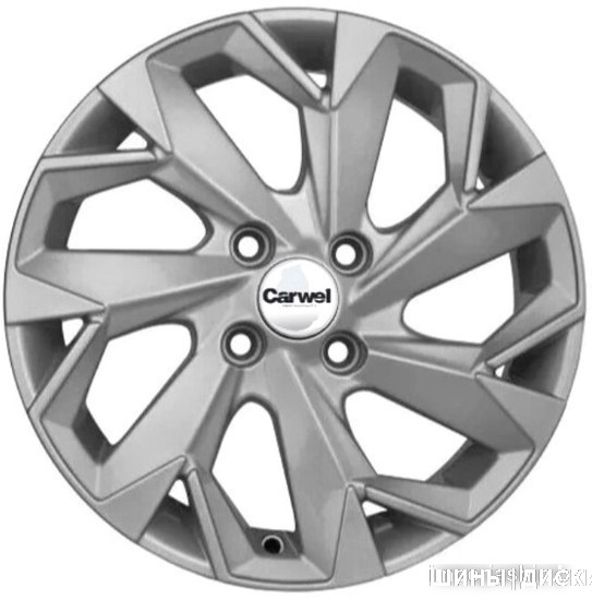 Carwel Ильмень 1508 15x6" 4x100мм DIA 60.1мм ET 50мм AGR от магазина Империя шин