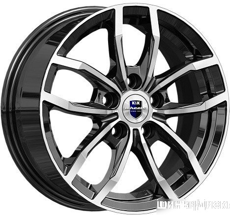 K&K Фрост (KC1048) 15x6.5" 5x114.3мм DIA 67.1мм ET 42мм Алмаз черный от магазина Империя шин