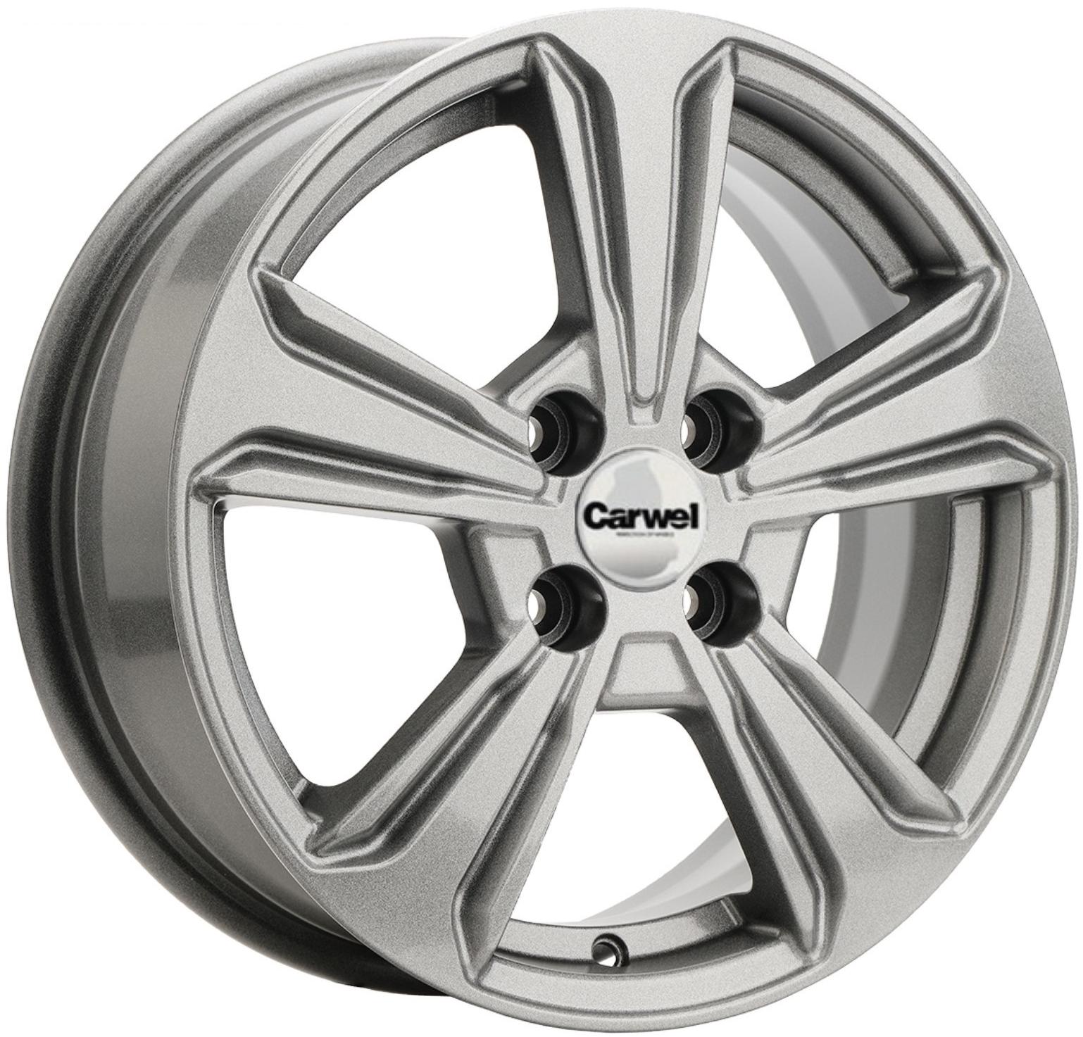 Carwel Диво-gr 1502 (Vesta / Largus) 15x6" 4x100мм DIA 60.1мм ET 50мм GRT / Графитовый от магазина Империя шин