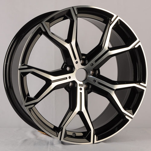 Anzoo H959D 21x9.5" 5x112мм DIA 66.6мм ET 37мм Black Machined Face