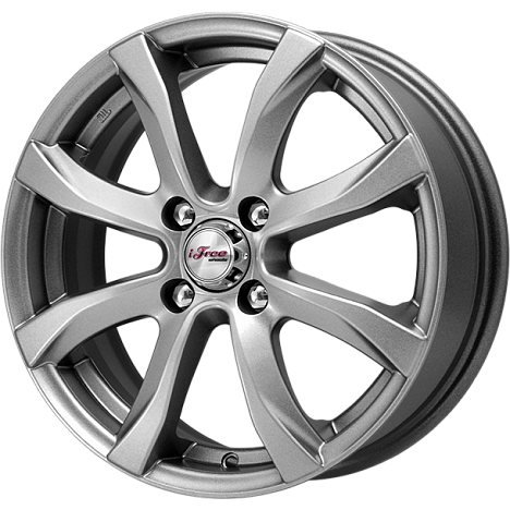 iFree KC696-hw Дайс 15x6" 4x108мм DIA 63.35мм ET 45мм Хай вэй / Графитовый от магазина Империя шин