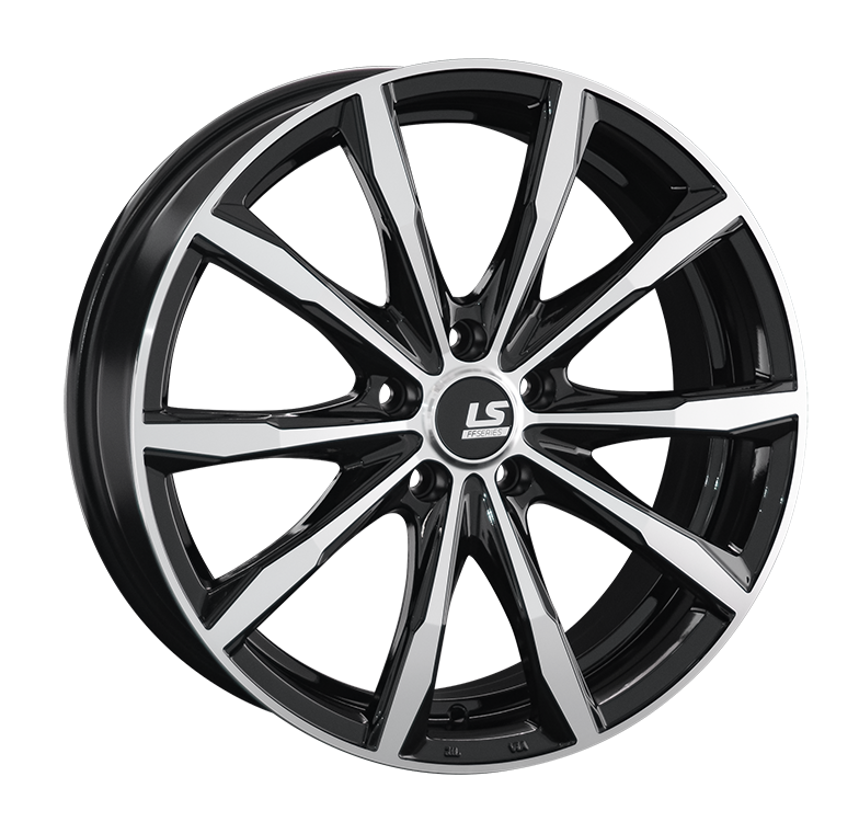 LS FlowForming LSRC38 19x8" 5х112мм DIA 66.6мм ET 45мм BKF