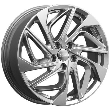 K&K KC883-dpl (ZV 18_Koleos) 18x7" 5x114,3мм DIA 66.1мм ET 35мм дарк платинум / Тёмно-графитовый от магазина Империя шин