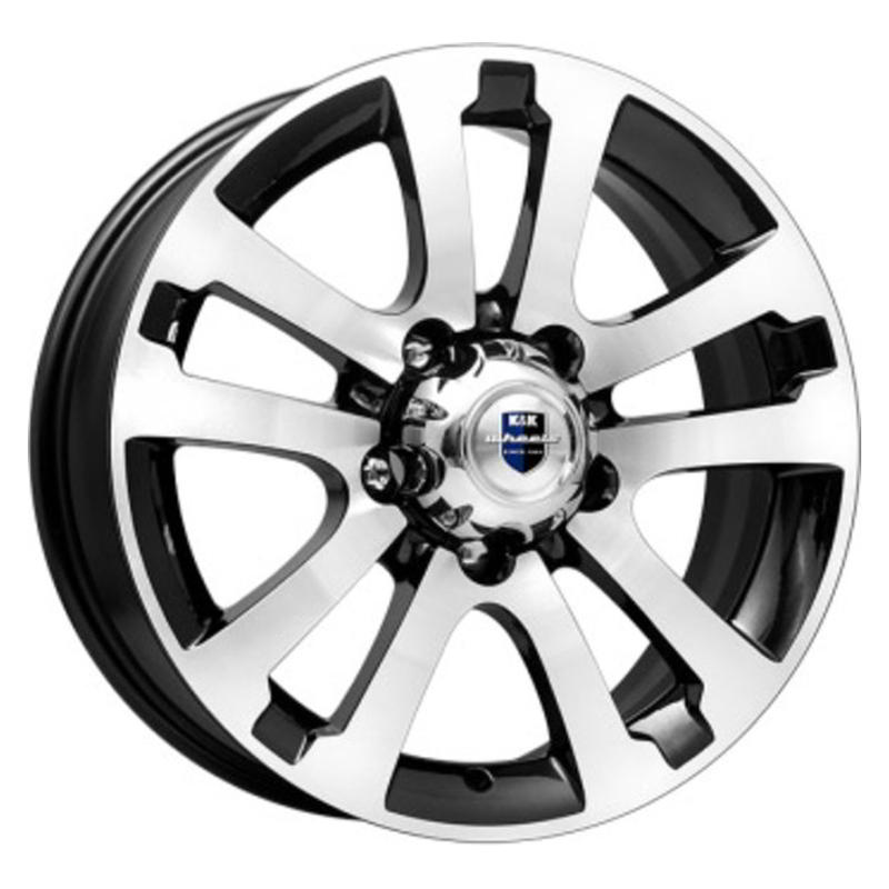 K&K KC1056-mb Сахара Patriot 18x7" 5x139,7мм DIA 108.5мм ET 35мм алмаз чёрный / Чёрный с алмазной проточкой от магазина Империя шин