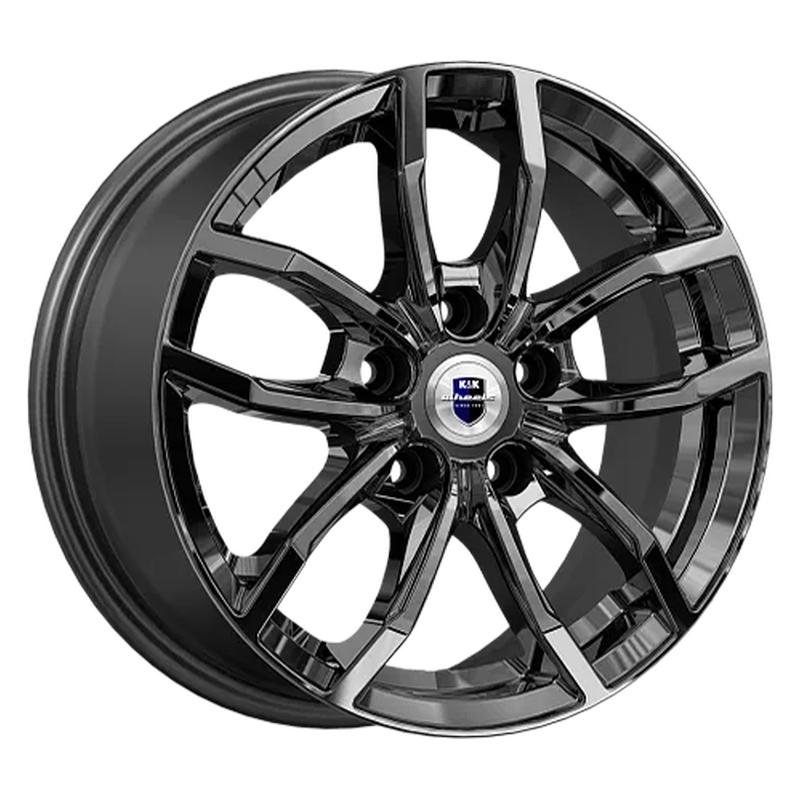 K&K KC1048-kv Фрост 15x6.5" 5x114,3мм DIA 60.1мм ET 39мм кварц / Тёмно-серый глянцевый