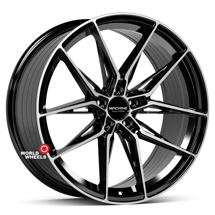 HFT FF 525 R21 21x9" 5x112мм DIA 66.6мм ET 35мм Black Machined Coating (BPC) от магазина Империя шин