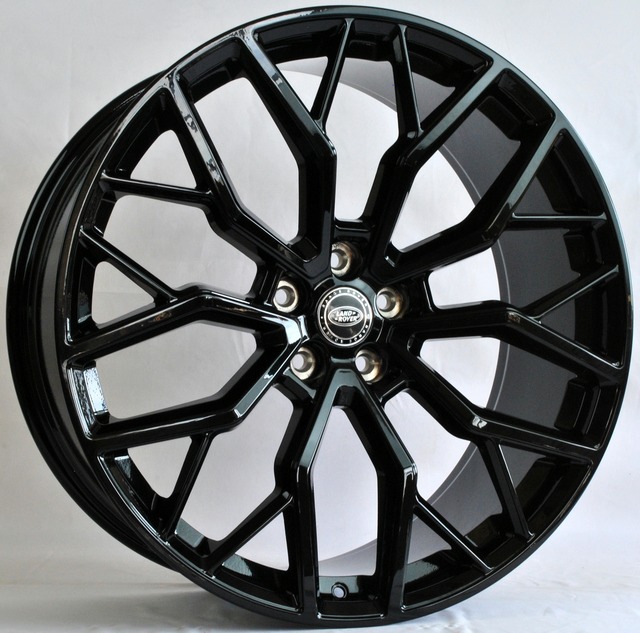 ABWheels TS-0394 R23 10J 5x120 ET40 DIA72.6 GLOSS BLACK