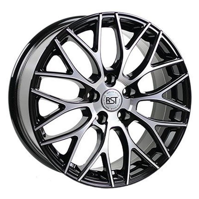 RST R137-bd (C5) 17x7" 5x108мм DIA 65.1мм ET 32мм BD / Черный с полировкой от магазина Империя шин