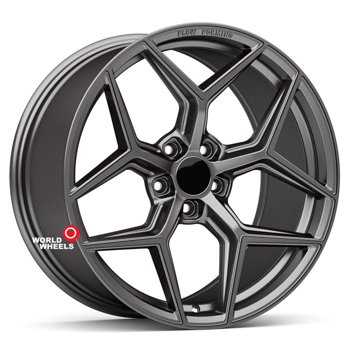HFT FF 522 HFT R19 19x8.5" 5x114.3мм DIA 67.1мм ET 40мм Matt Gunmetal (MGM)