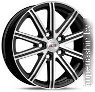 Alcasta M64 17x7" 5x108мм DIA 65.1мм ET 43мм BKF