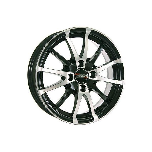 Tech Line 430-bl 14x5.5" 4x100мм DIA 60.1мм ET 43мм BL / Чёрный от магазина Империя шин