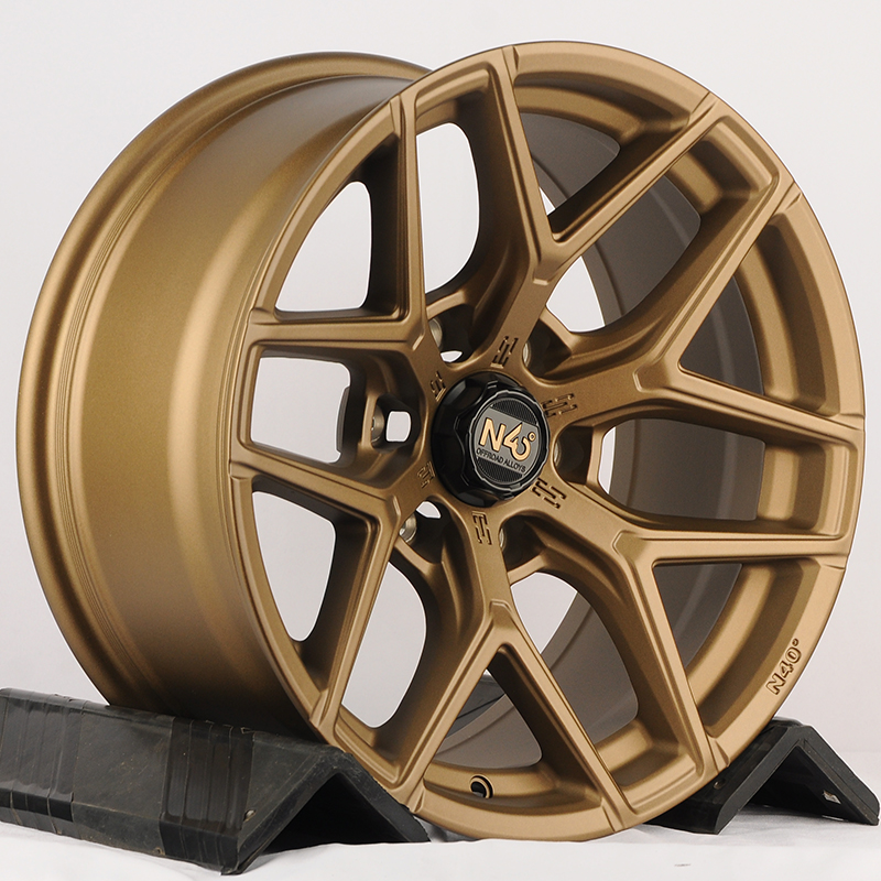 Makstton N40-FF-FK07RK 17x8.0" 6x139.7 D100.1 ET -12мм Matte Bronze от магазина Империя шин