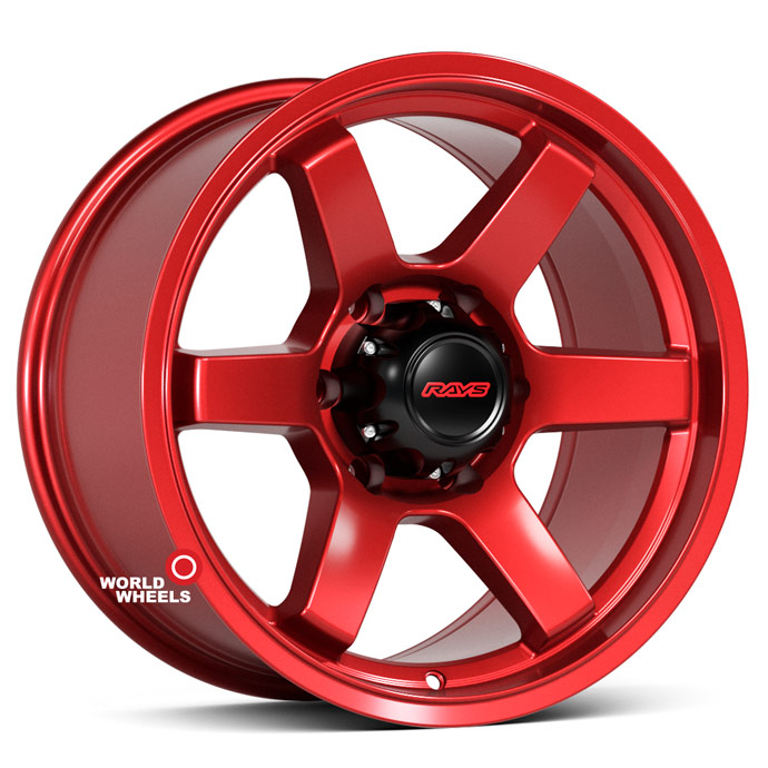 HFT HX 984 R17 17x9" 6x139.7мм DIA 106.1мм ET 5мм Candy Red (RED) от магазина Империя шин