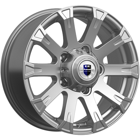 K&K KC601-dpl Байкал 16x7" 5x139,7мм DIA 95.3мм ET 35мм дарк платинум / Тёмно-графитовый от магазина Империя шин