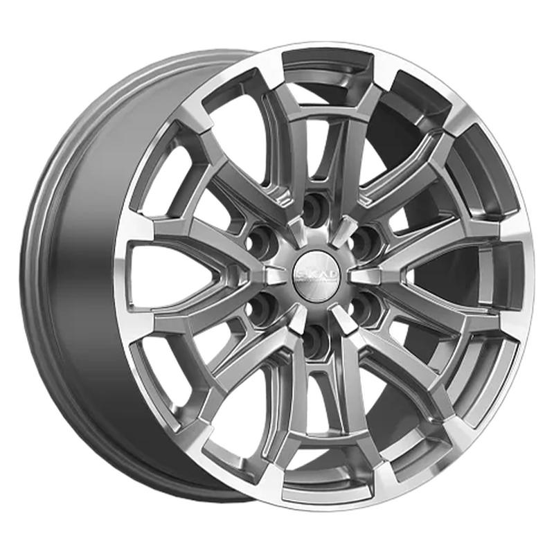 SKAD Авилис-gr 18x8" 6x139,7мм DIA 106.1мм ET 25мм графит / Графитовый от магазина Империя шин