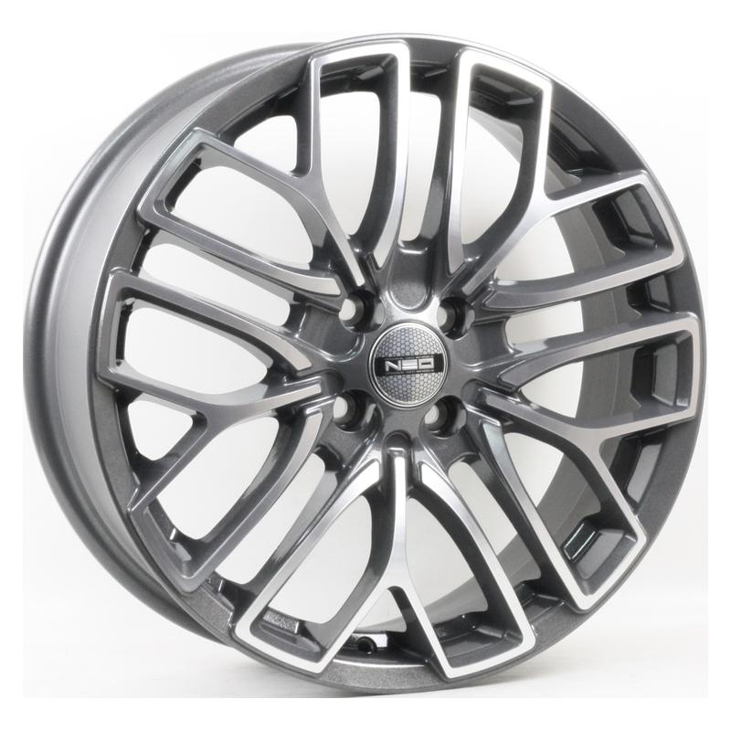 NEO 781-mg 17x6.5" 4x100мм DIA 60.1мм ET 43мм GRD / Графитовый с алмазной проточкой
