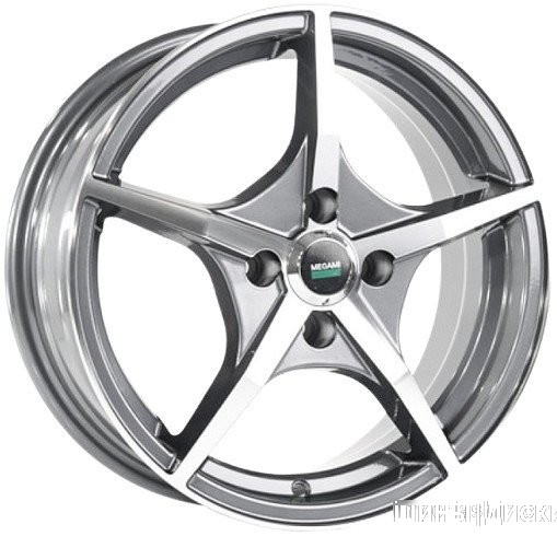 Megami MGM-19 15x6" 4x100мм DIA 60.1мм ET 50мм GMF от магазина Империя шин