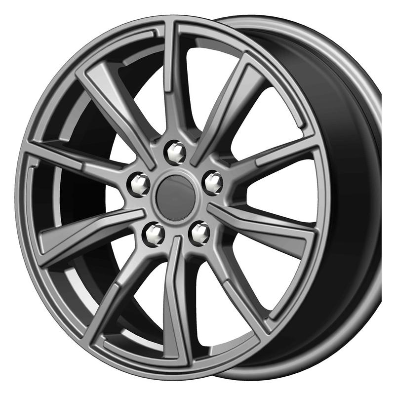 Carwel Лабаз-gr 16x6.5" 5x112мм DIA 57.1мм ET 40мм GR / Графитовый металлик от магазина Империя шин