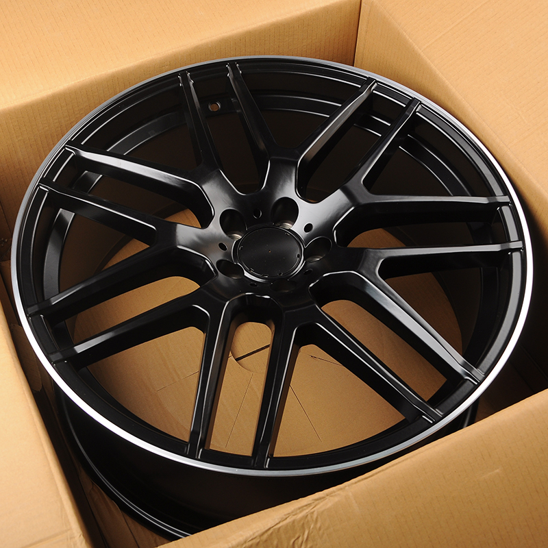 KoKo Kuture 7039 22x10.0" 5x112мм DIA 66.6мм ET 50мм Matt Black Lip Polish от магазина Империя шин