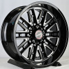 IWheel FA646 20x10.0" 5x127мм DIA 78.1мм ET-19 Gloss Black Milled