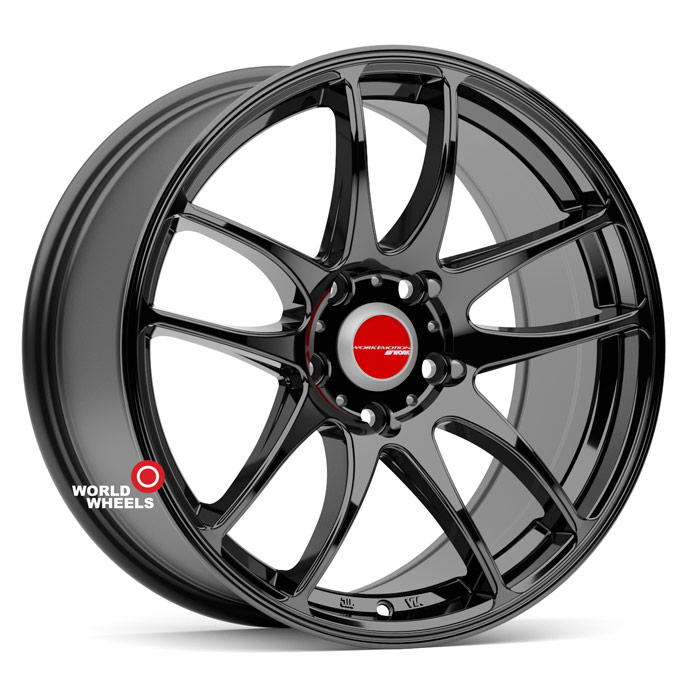 JStreet JS 101 R17 17x8" 5x100мм DIA 73.1мм ET 35мм Black (FB) от магазина Империя шин