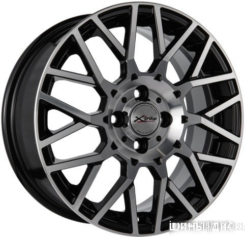X'trike X-125 16x6.5" 4x100мм DIA 54.1мм ET 48мм BK от магазина Империя шин