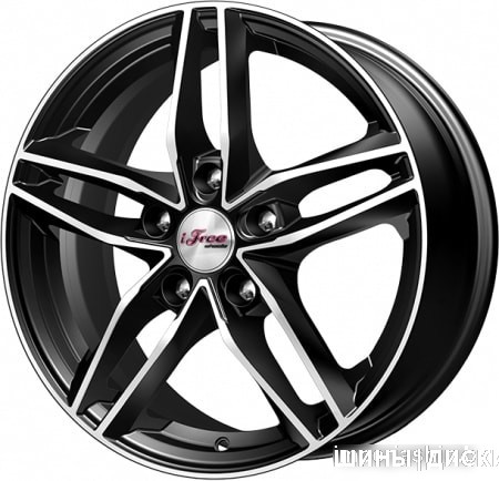 iFree Moskva (КС689) 16x6.5" 5x114.3мм DIA 67.1мм ET 31.5мм Блэк Джек от магазина Империя шин