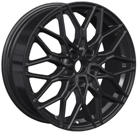 Carwel Тим-bl 1813 (Geely Atlas) 18x7" 5x114,3мм DIA 60.1мм ET 45мм BL / Чёрный от магазина Империя шин