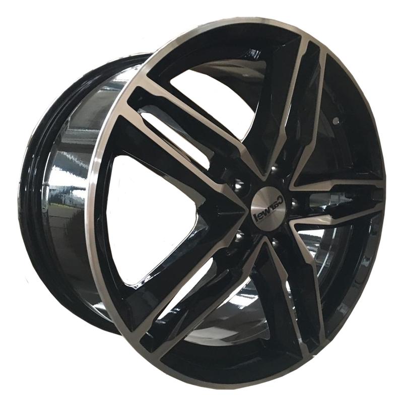 Carwel Малык-ab 140 18x7,5" 5x108мм DIA 67,1мм ET 40мм AB / Черный с полировкой от магазина Империя шин