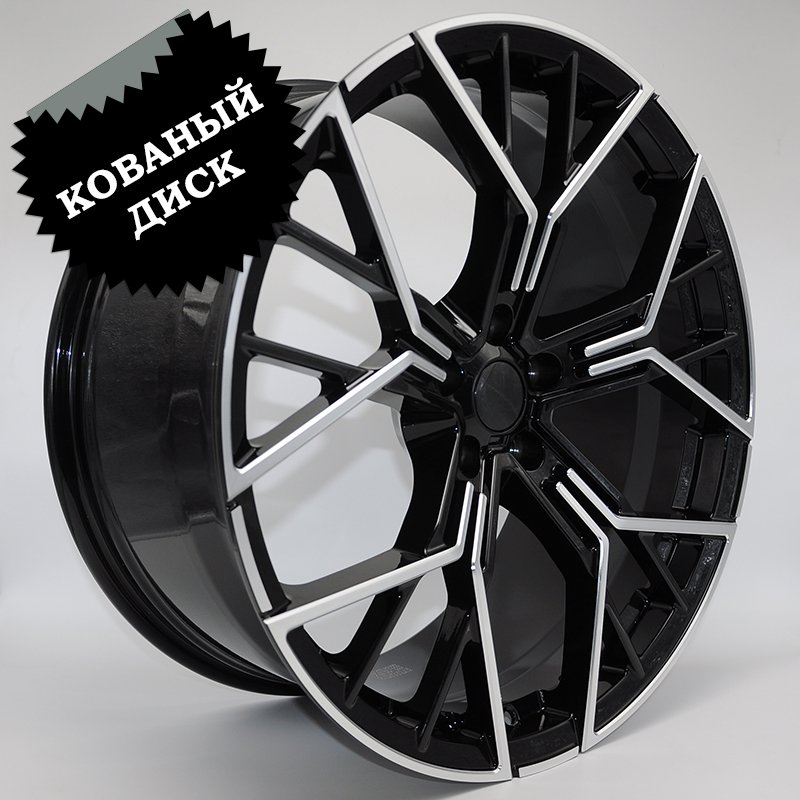 KoKo Kuture 025-1 22x10.5" 5x112мм DIA 66.56мм ET 40мм BKF от магазина Империя шин