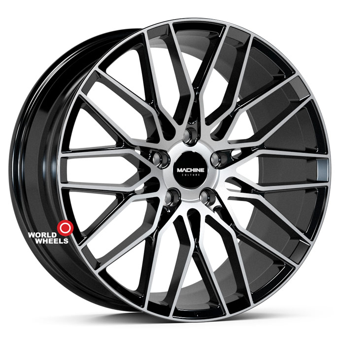 Machine Culture MC 304 R20 20x8.5" 5x112мм DIA 66.6мм ET 30мм Black Machined (BP) от магазина Империя шин