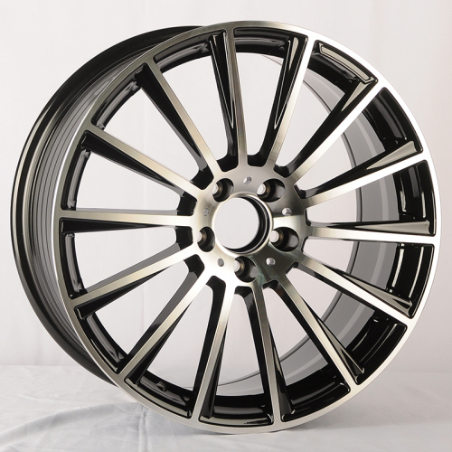 KoKo Kuture FF550 18x8.0" 5x112мм DIA 66.45мм ET 35мм Gloss Black Face от магазина Империя шин