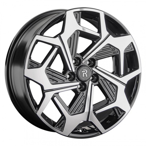 Kia KI388-mb 20x7.5" 5x114,3мм DIA 67.1мм ET 49.5мм BKF / Чёрный  глянцевый с проточкой